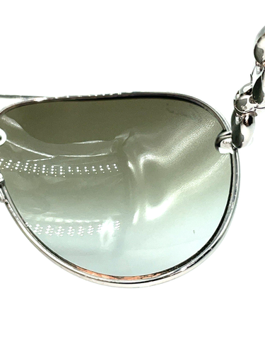 Occhiali da sole VINTAGE Gucci GG4225/S AVIATOR BGYIF 63-11-115 argento nero LEGGI - Foto 11 di 15