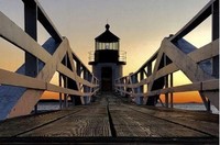 Diamantmosaik-Leuchtturm-Pier 30X40 Cm Kreative Diamanten
