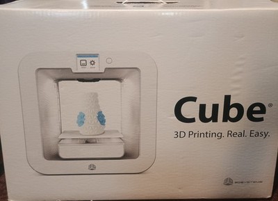 3D Systems Cube 3D Printer, 3rd Gen Cartridge, 6'' x 6'' x 6'', Windows & Mac