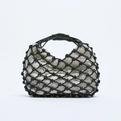 Zara, mini Knotted Bag, Black, Please Read Details