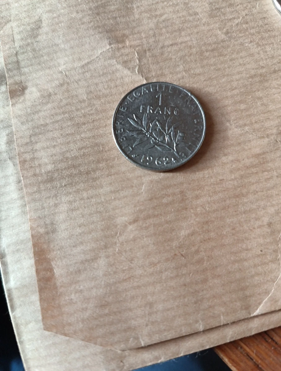 1 Franc Semeuse 1960 - Nickel - Variante Petit 0 - TTB+ - Sous Pochette - France