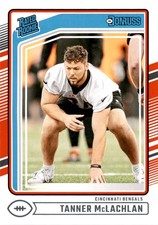 2024 Donruss #324 Tanner McLachlan Cincinnati Bengals