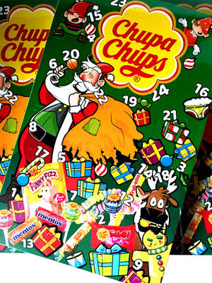 Chupa Chups Adventskalender Weihnachtskalender Lutscher Mentos Kolli Bon AKN203