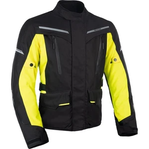 Oxford Metro 2.0 Motorcycle Motorbike Textile Jacket Black / Fluo Yellow