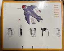 LeapFrog School House Box Cards English Orange Pack- Stencil- New  Sealed 1999