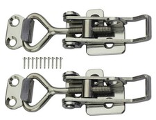 Adjustable Buckle Cabinet Boxes Lever Handle Toggle Catch Latch Lock with Scr...