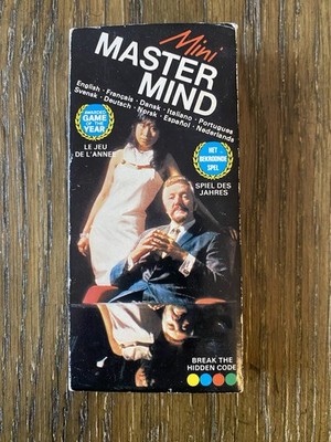 1972 Mini Master Mind Travel Vintage Board Game by Invicta Games Never Played