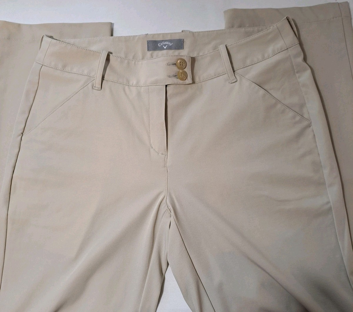 Callaway Pantalon Tech Performance à l'avant plat avec pantalon extensible pour femme