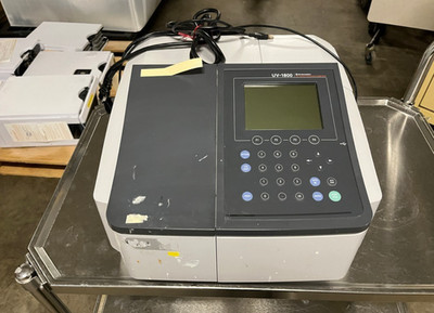 Shimadzu UV-1800 UV-Vis Spectrophotometer 120V 206-25400-32 w/ Accessories