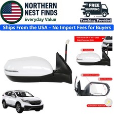 Passenger Side Mirror Compatible with 2017-2022 Honda CRV EX EX-L Touring Mirror