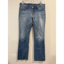 7 For All Mankind Womens Bootcut Jeans Medium Wash Size 30