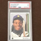 1989 UD STAR RC #1 KEN GRIFFEY JR. ROOKIE RC PSA 7