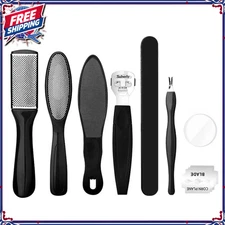 Callus Remover Grater 8pcs Foot File Scraper Rasp for Hard Dead Skin Pedicure