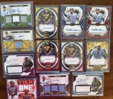 2025 Topps Tier One - Tampa Bay Rays Lot - Junior Caminero & More (12 Cards)