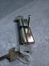 Upvc Door Lock . Double-Glazed by MERCHANT.  45mm X 35mm  Used V.G.C.