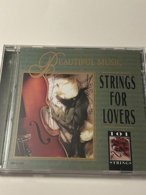 101 Strings Orchestra - Strings For Lovers CD 1997 Easy Listening Instrumental M