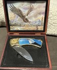 Bald Eagle Collector Folding Lockback Blade Pocket Knife with Box  — photo 1
