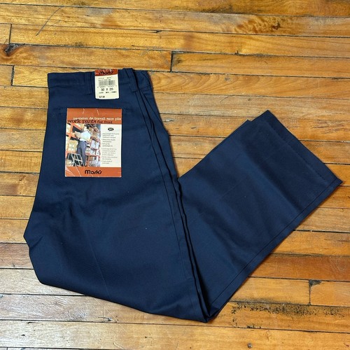 Warehouse, Vintage Mark’s Work Warehouse mens commercial Work pants size 32 x 28 Navy Blue