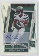 2022 Panini Rookies & Stars Signatures 20/99 Michael Carter #76 Auto w6g