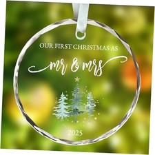 Wedding Ornament 2025, Wedding Gifts for Newlyweds, First First Married