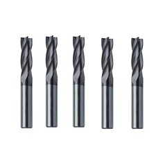 5PCS 1/8" Dia 1-3/4" 4FLUTE CARBIDE END MILL FOR ALL STEEL USA SELL