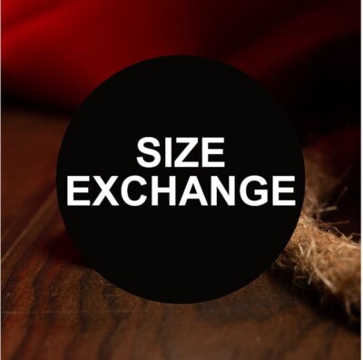 Size Exhange Shipping and Handling Fee