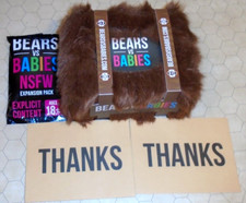 Bears vs. Babies Game w/ NSFW & Kickstarter Expansion Packs
