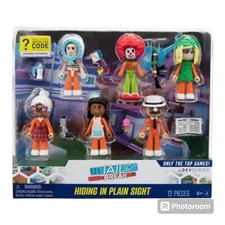 Roblox DEVSERIES Jailbreak Hiding In Plain Sight 6 Action Figures Virtual Code