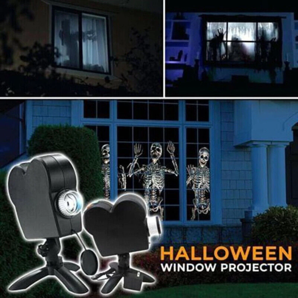 Funny Wonderland Projector Halloween Christmas Holographic Projection Light gift