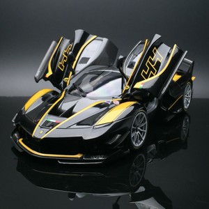 r 1 18 High End Ferrari Fxxk Fxx K Evo 44 Diecast Open Close Car Model Black Ebay