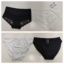 Marlon Ladies Polyamide Lace Bikini Briefs Knickers UK Sizes 8-14