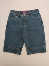 WESTPORT Size 4 Women's Blue Denim Jean Shorts Pockets
