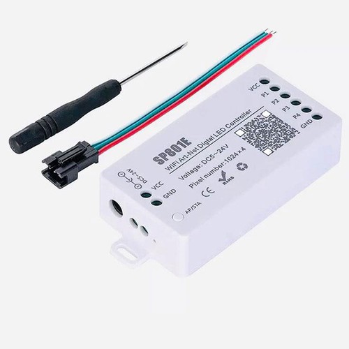 SP801E Wifi LED Controller Programmed For WS2812B LED Matrix Panel Module Lights - Picture 5 of 9
