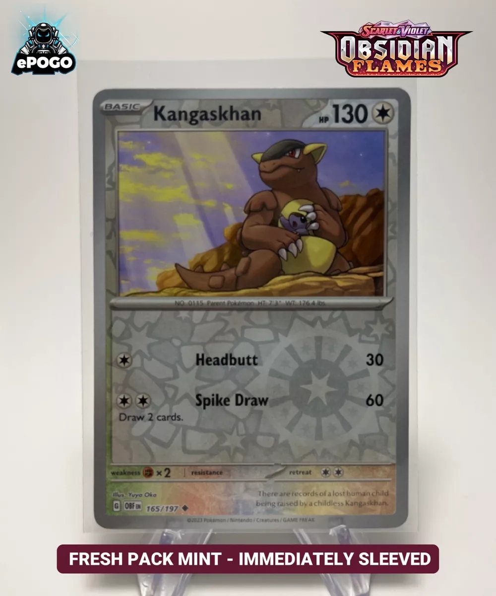 Kangaskhan - Obsidian Flames Reverse Holo - Pokemon