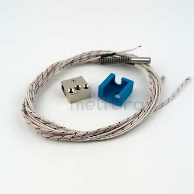 Ender 3 / 5 Heizblock / Block / heatblock, Kupfer, copper,  MK8, für CR-10 etc.