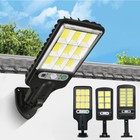 LED Solar Street Light PIR Motion Sensor Security Outdoor Yard Flood Down Lamp