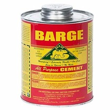 ALL PURPOSE CEMENT Wood Glass Leather Rubber Waterproof Neutral 32 Fl Oz BARGE