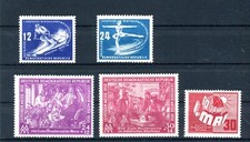DDR 246 - 250 Lot aus 1950 postfrisch  (16635)