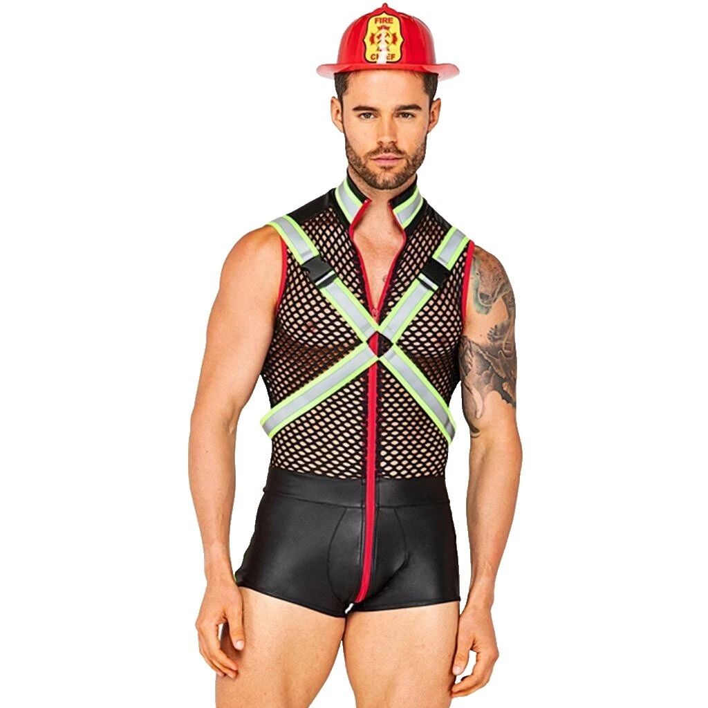 Los servicios de emergencia Traje Completo disfraces para hombres