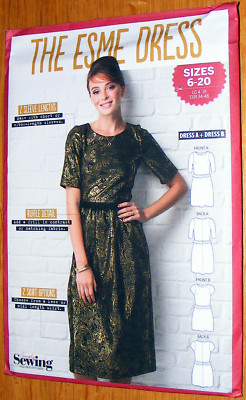 Schnittmuster: Simply Sewing The Esme Kleid Gr. 6-20; neu, versiegelt und ungeschnitten.