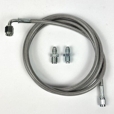 Valex Racing Stainless Steel Clutch Line Replacement for 90-97 Honda Accord F H
