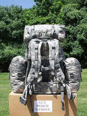 US Army Military ACU MOLLE II Medium Rucksack Backpack - Foto 2