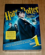 Harry Potter Y La Philosopher's Stone Ed.coleccionista 2 DVD Book New Action R2