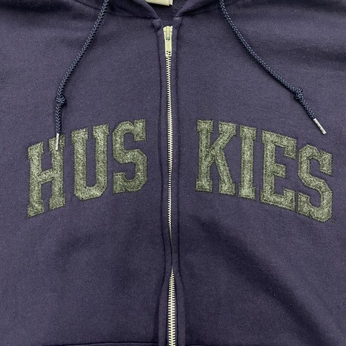 Champion UW Huskies Herren XL Hoodie mit durchgehendem Reißverschluss lila Schreibweise Baumwollmischung - Bild 5 von 13