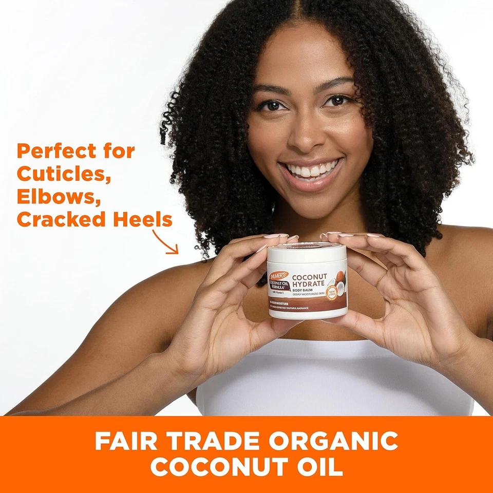 Palmer's Coconut Oil Formula Body Balm with Green Coffee Extract, 3.5oz ⭐️⭐️⭐️⭐️ - Image 2 of 4