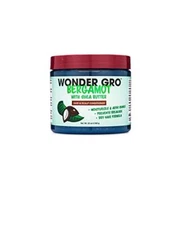 Wonder Gro Bergamot with Shea Butter Hair Grease Styling Conditioner, 12 fl oz -