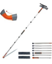 Professional Window Squeegee Cleaner 2 in 1 Shower with Extension Pole 105   