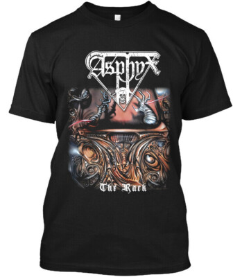 Asphyx The Rack Dutch Music Graphic Retro Logo T-SHIRT S-5XL