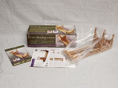 Beadsmith Ricks Beading Loom, Great for Seed Beads. A perfect finish every time