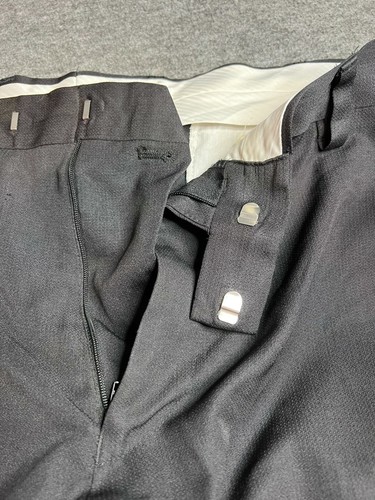 Braggi Louis Raphael Mens Gray Dress Pants Slacks Trousers Size 40" x 30" - Picture 4 of 7